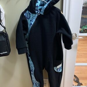 LennyLamb fleece hooded suit